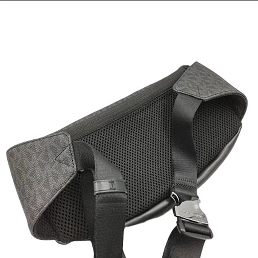 Túi Đeo Hông Michael Kors MK Cooper 37U0LCOY0B Belt Màu Đen Size 26