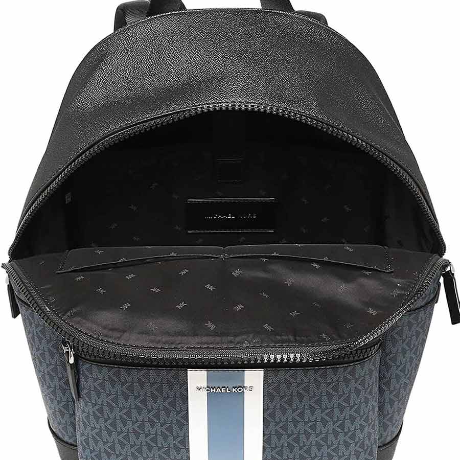 Balo Michael Kors MK Cooper Backpack 37S1LCOB2B Màu Xanh Navy/Đen