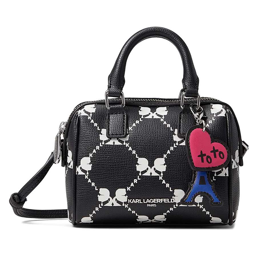 Túi Xách Karl Lagerfeld Paris Adele Crossbody Màu Đen