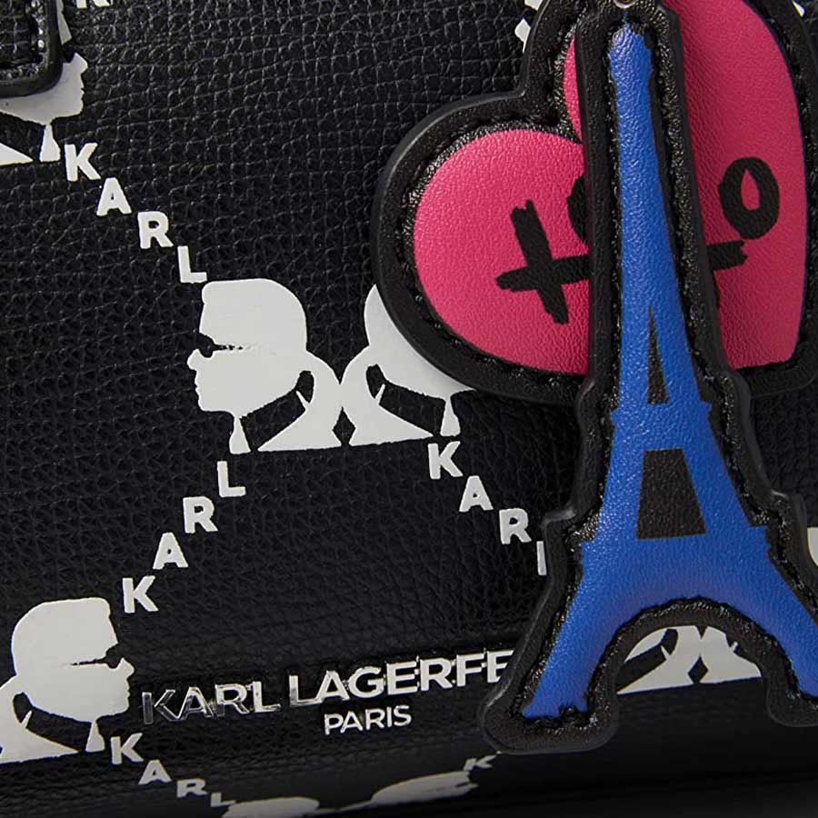 Túi Xách Karl Lagerfeld Paris Adele Crossbody Màu Đen