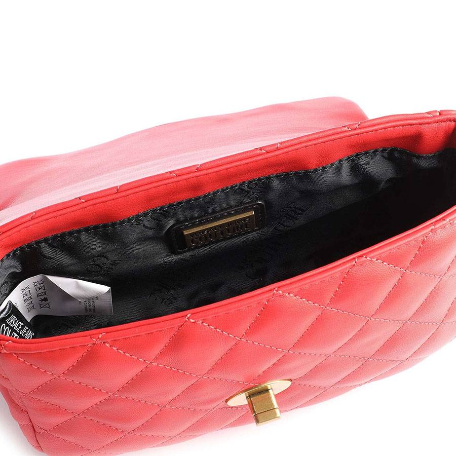 Túi Đeo Chéo Versace Jeans Couture Puffy Crossbody Tas Imitatieleer Rood Màu Đỏ Size 22