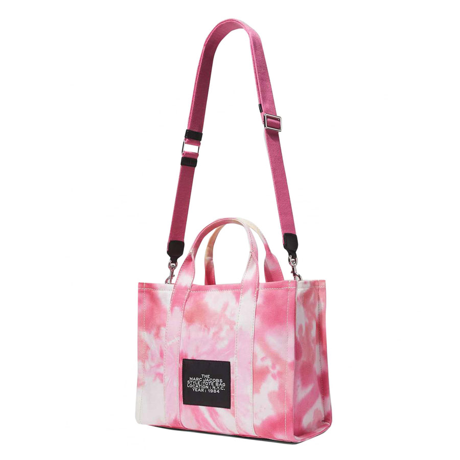 Túi Tote Marc Jacobs Mini The Tie Dye Tote Bag Màu Hồng