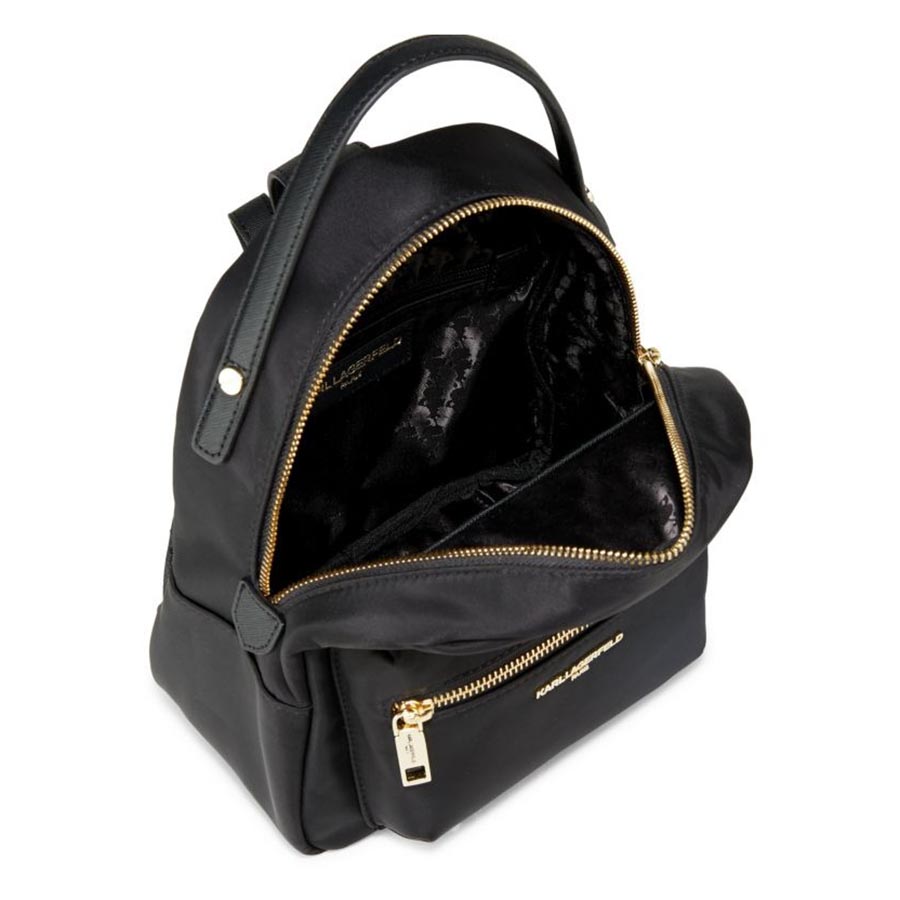 Balo Karl Lagerfeld Paris Amour Nylon Backpack Màu Đen