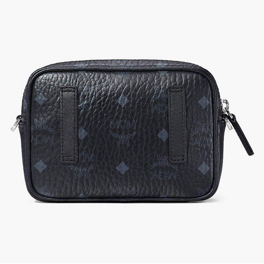 Túi Đeo Chéo MCM Aren Crossbody In Visetos MMRAAKC03BK001 Màu Đen