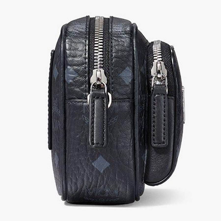 Túi Đeo Chéo MCM Aren Crossbody In Visetos MMRAAKC03BK001 Màu Đen