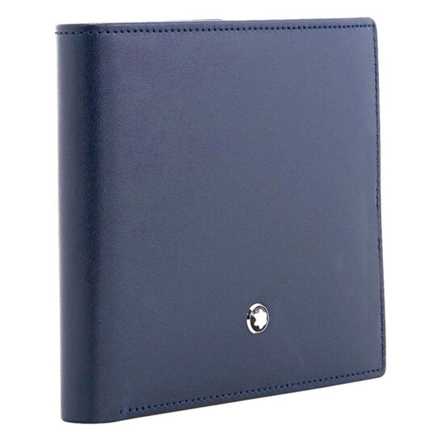 Ví Montblanc Meisterstuck 8CC Leather Wallet MB114545 Màu Xanh Navy
