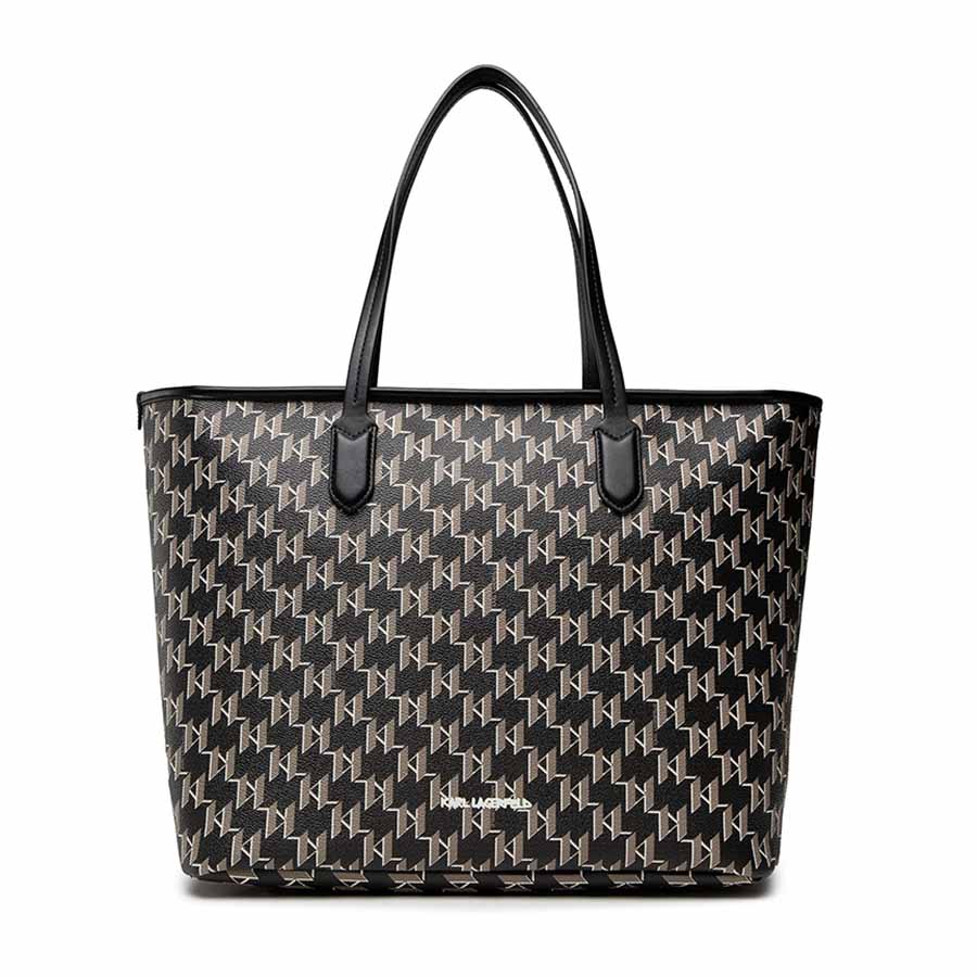 Túi Xách Karl Lagerfeld K / Ikonik Monogram Tote Black Màu Đen