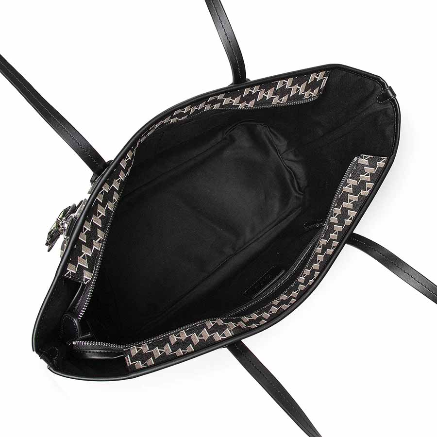 Túi Xách Karl Lagerfeld K / Ikonik Monogram Tote Black Màu Đen