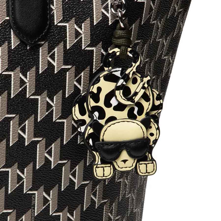 Túi Xách Karl Lagerfeld K / Ikonik Monogram Tote Black Màu Đen