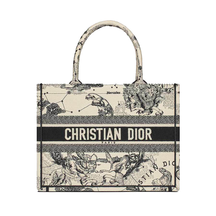 Túi Xách Dior Medium Dior Book Tote In Họa Tiết