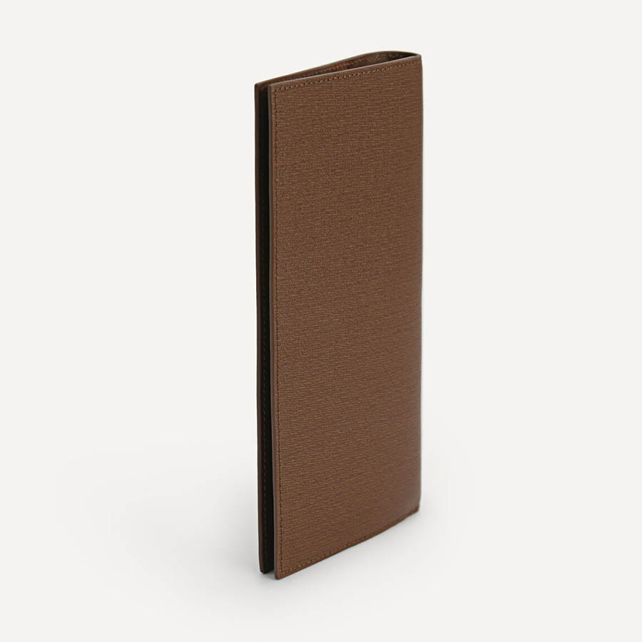 Ví Nam Pedro Full-Grain Long Leather Wallet - Dark Brown PM4-15940214 Màu Nâu