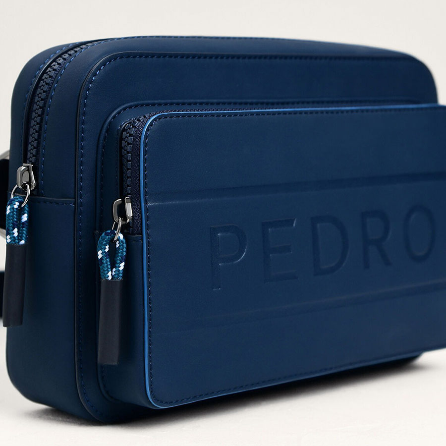 Túi Đeo Chéo Nam Pedro Casual Sling Bag PM2-26320101 Màu Xanh Navy