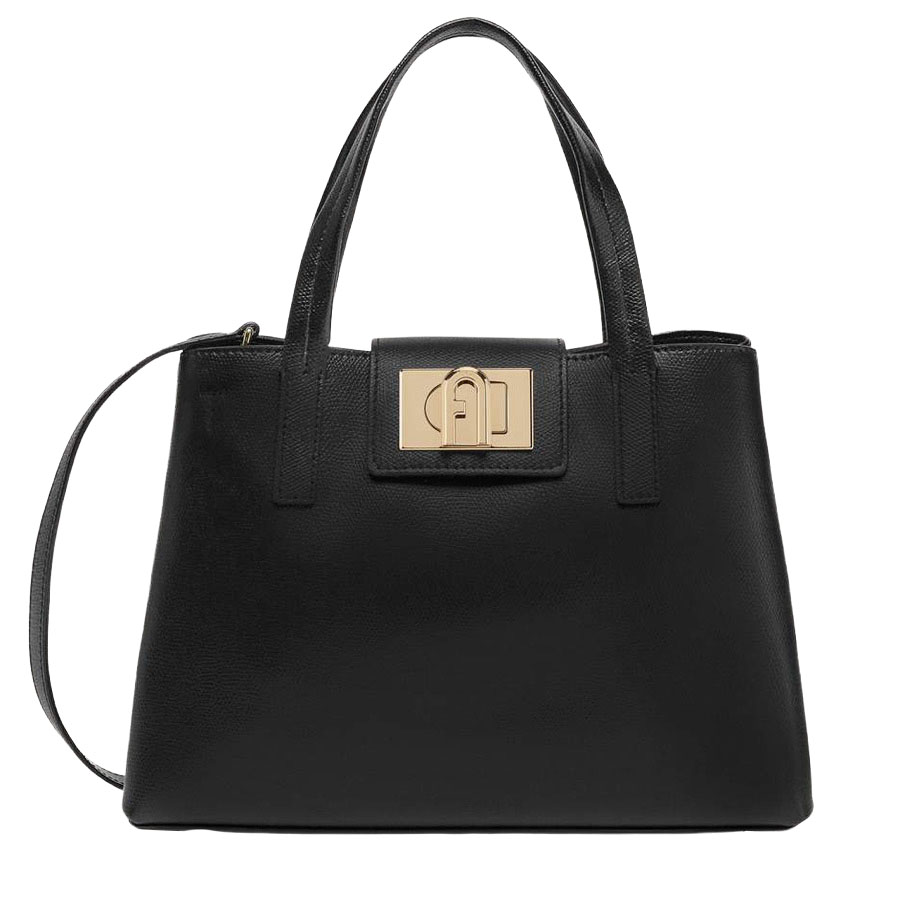 Túi Xách Tay Furla 1927 Tote M Nero Màu Đen