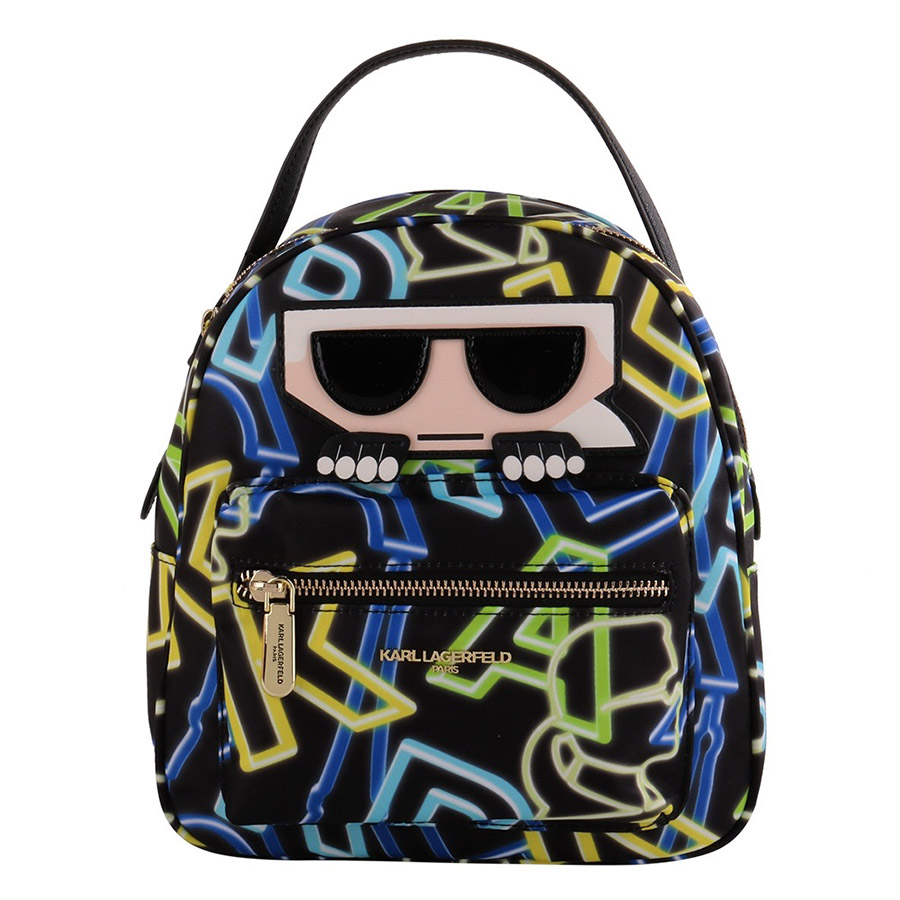 Balo Karl Lagerfeld Galeries Lafayette Backpack Màu Đen Xanh