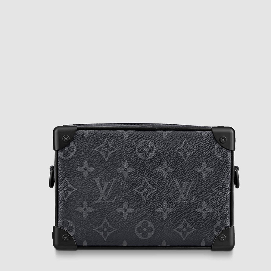 Túi Đeo Chéo Nam Louis Vuitton LV Mini Soft Trunk M44735 Màu Xanh Đen