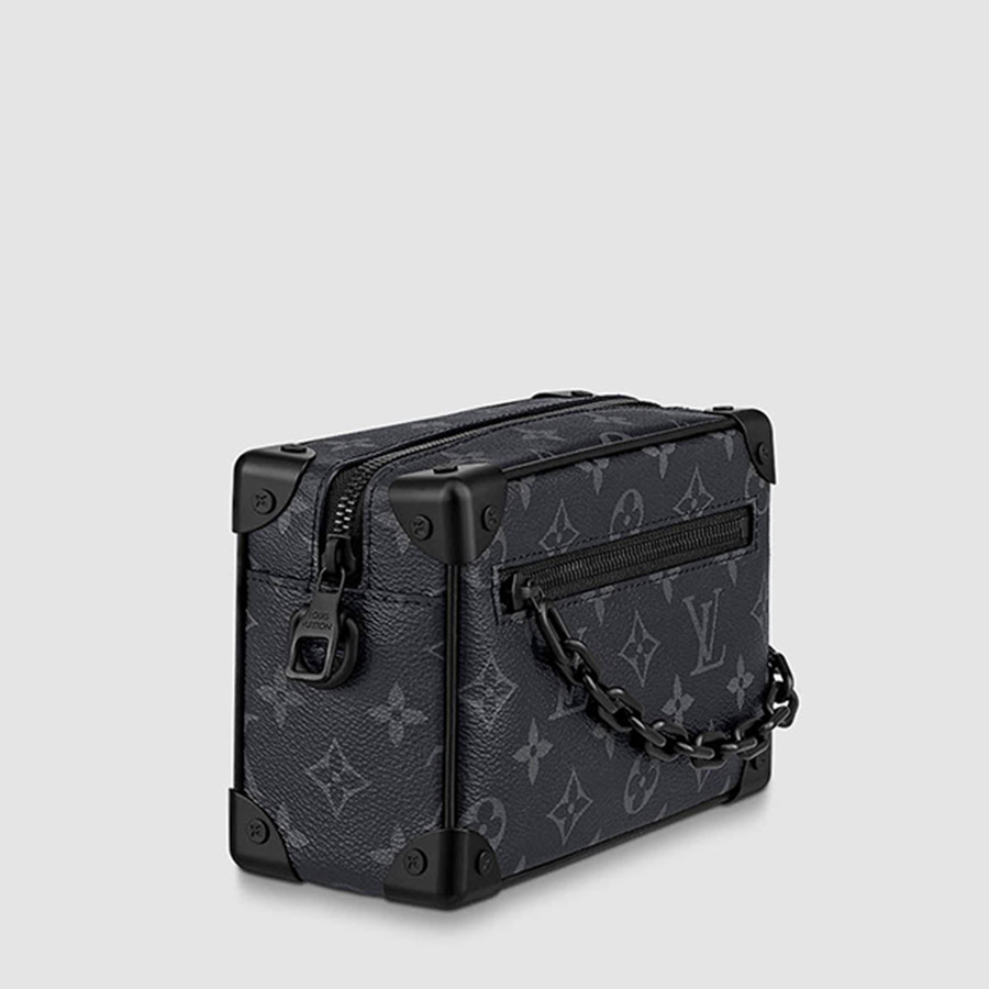 Túi Đeo Chéo Nam Louis Vuitton LV Mini Soft Trunk M44735 Màu Xanh Đen