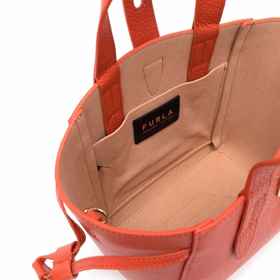 Túi Tote Furla Net Mini Sunset Màu Cam