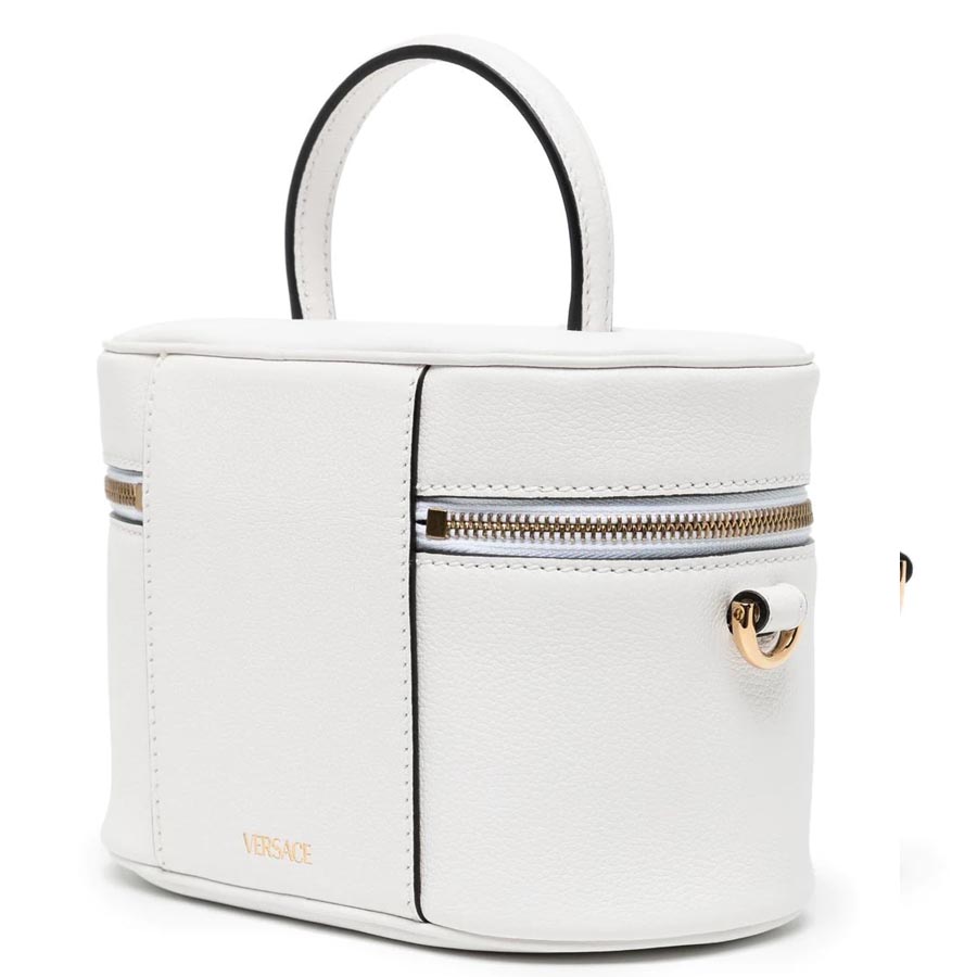 Túi Đeo Chéo Nữ Versace La Medusa Mini Bag Màu Trắng