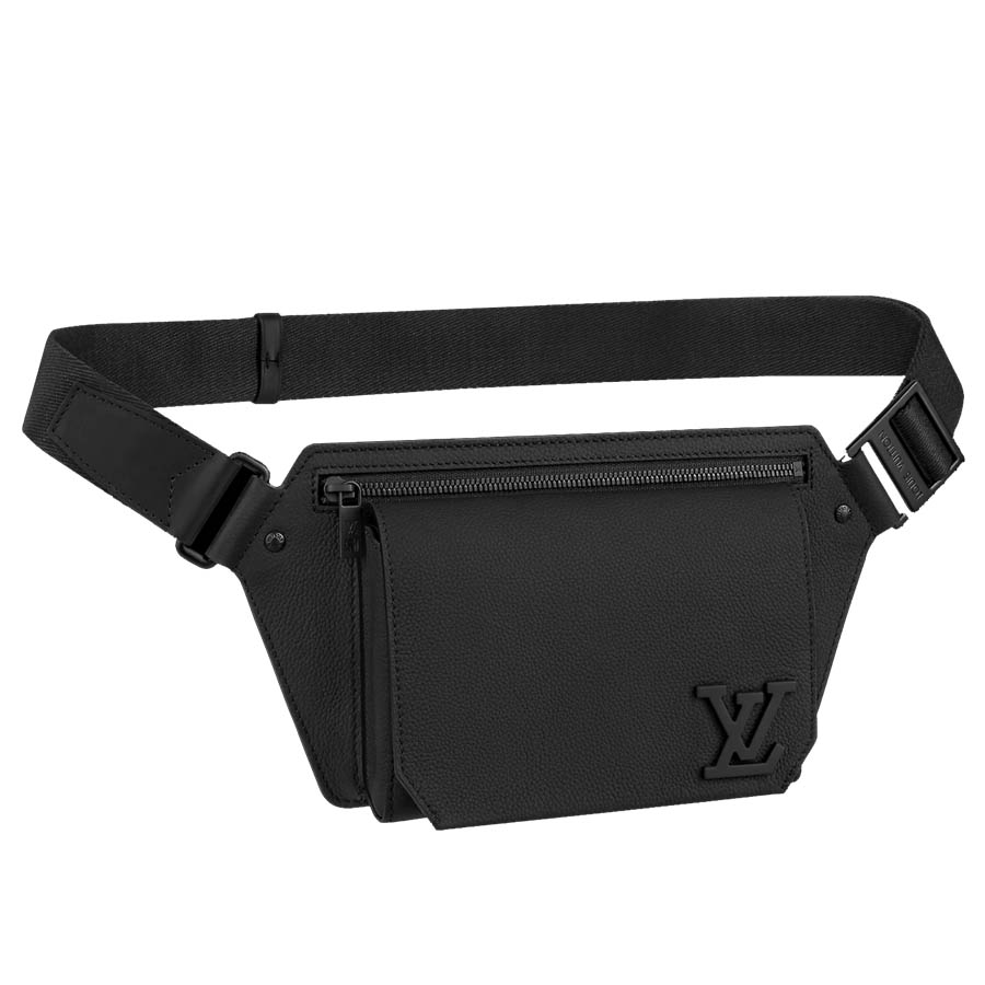 Túi Đeo Hông Nam Louis Vuitton LV Sling Bumbag M57081 Màu Đen