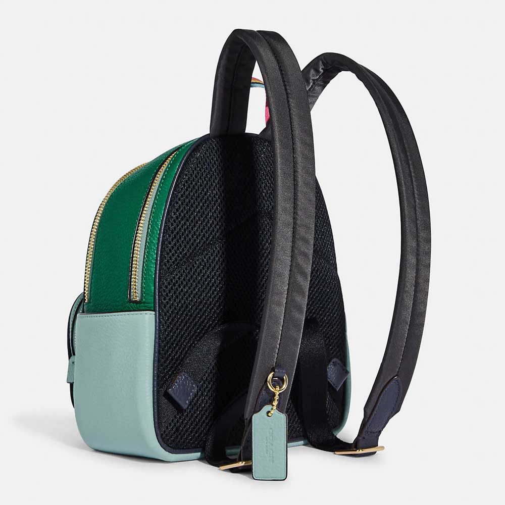 Balo Coach Mini Court Backpack With Radish Màu Xanh Green