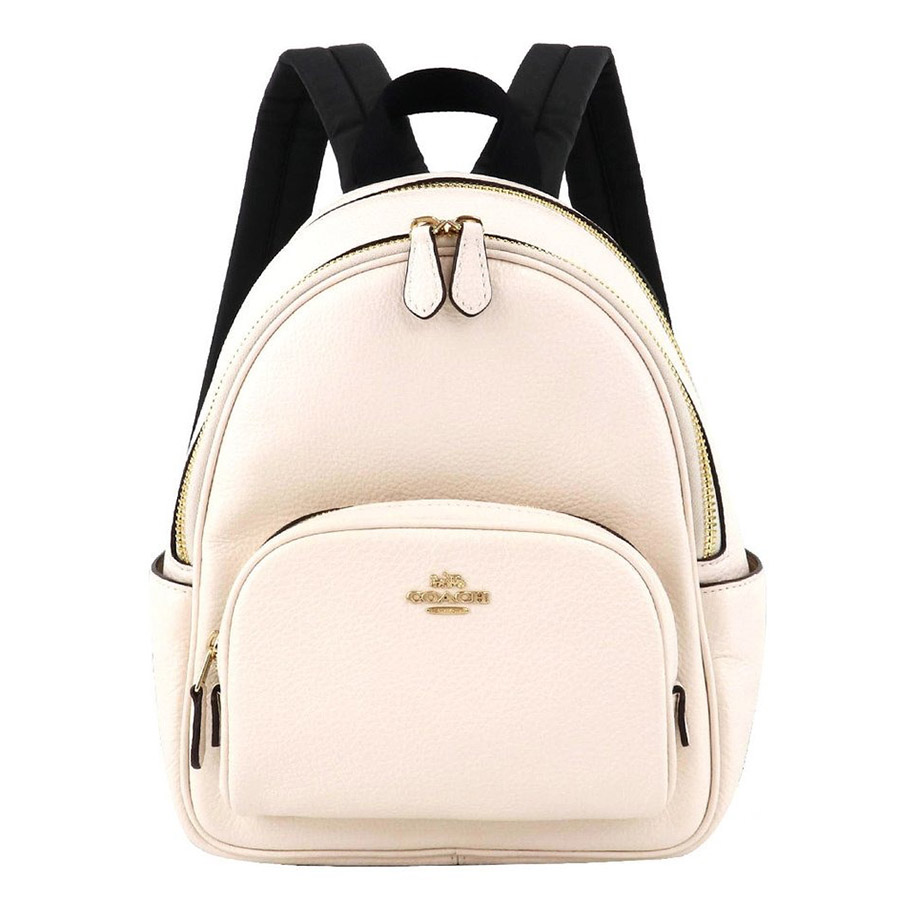 Balo Coach Mini Court Backpack C8603 Màu Trắng