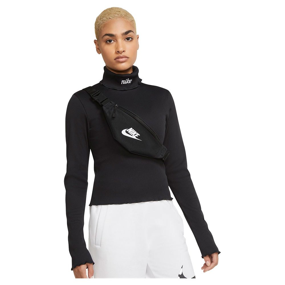 Túi Đeo Chéo Nike Heritage Hip Waist Bag Black Màu Đen
