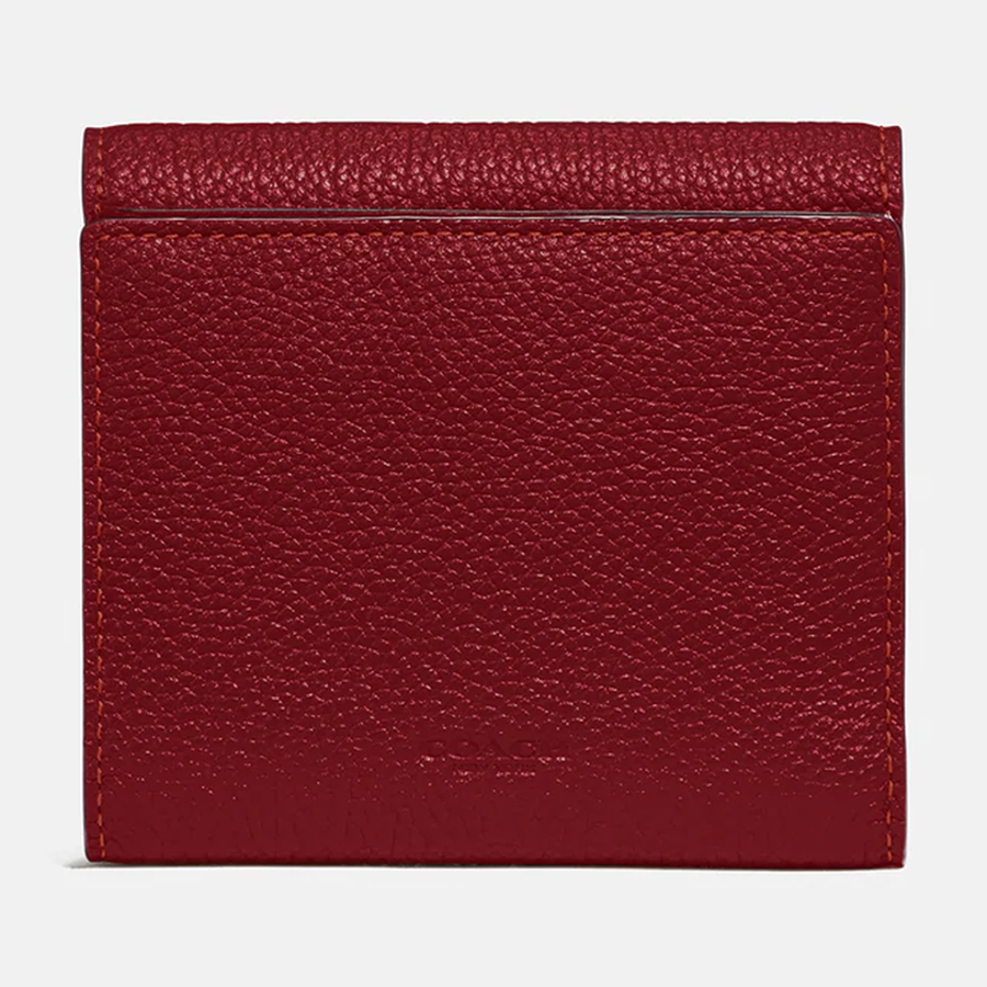 Ví Nữ Coach Ladies Deep Red Tabby Small Wallet 76527 GDDPR Màu Đỏ Đậm