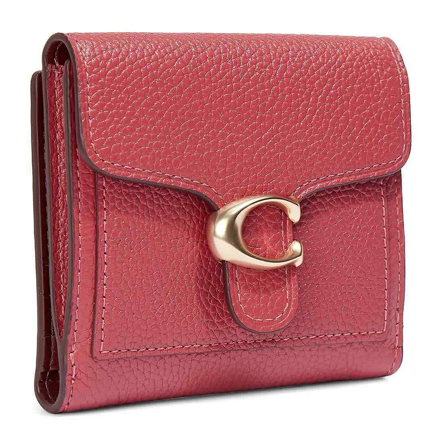 Ví Nữ Coach Ladies Deep Red Tabby Small Wallet 76527 GDDPR Màu Đỏ Đậm