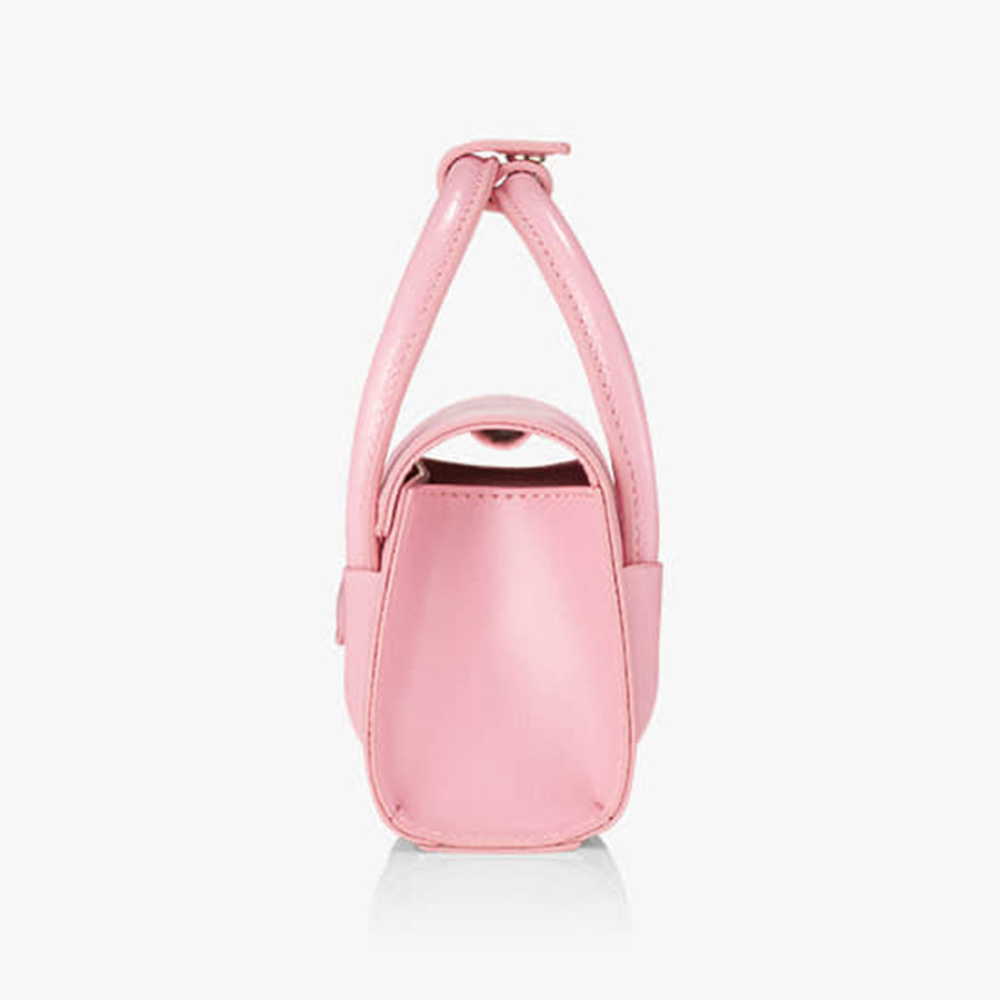 Túi Xách Tay Find Kapoor Marty Bag 12 Crinkled Pink Màu Hồng