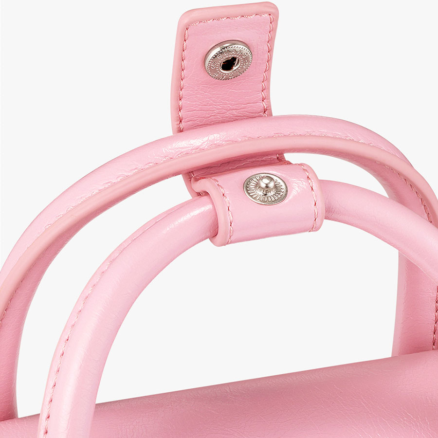 Túi Xách Tay Find Kapoor Marty Bag 12 Crinkled Pink Màu Hồng