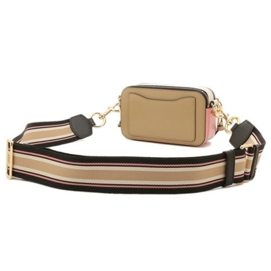 Túi Đeo Chéo Marc Jacobs Snapshot Crossbody Bag Màu Be Hồng