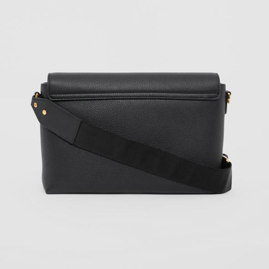 Túi Đeo Chéo Burberry Medium Vintage Check Note Black Shoulder Bag Màu Đen