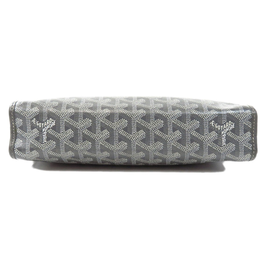 Túi Cầm Tay Goyard Jouvence MM Washbag Màu Ghi