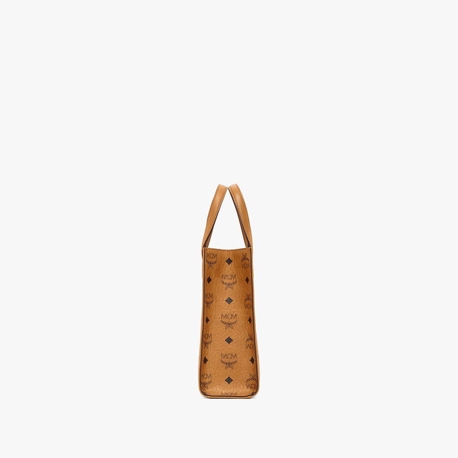 Túi Xách MCM Klassik Tote In Visetos Mini Màu Nâu