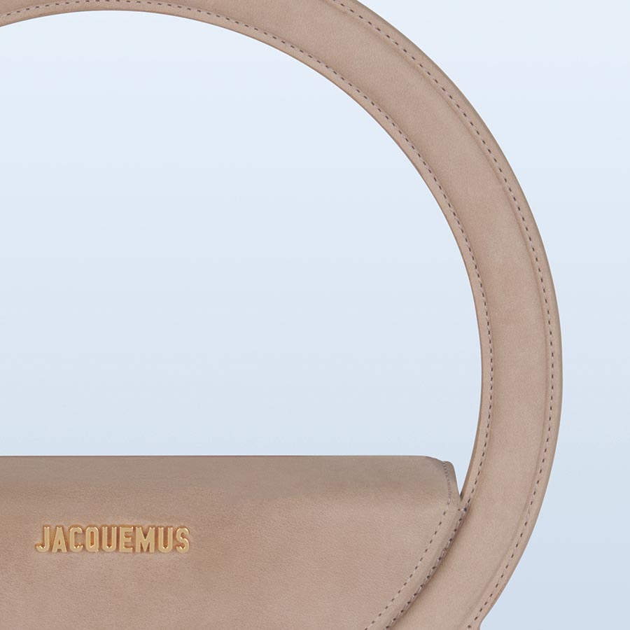 Túi Xách Jacquemus Le Sac Rond Sac À Main À Anse Ronde Size 26 Màu Nâu