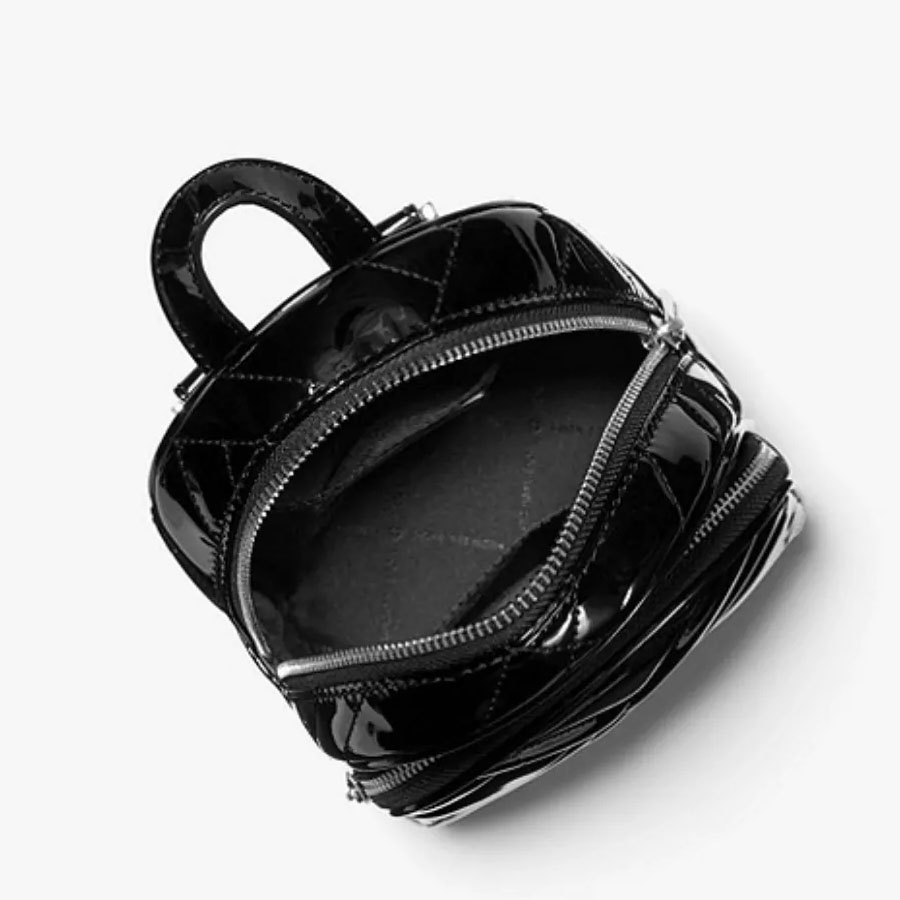 Balo Michael Kors MK 35S0SAYC0A Abbey Mini Crossbody Black Backpack Màu Đen