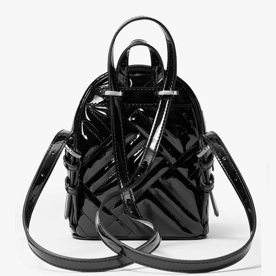 Balo Michael Kors MK 35S0SAYC0A Abbey Mini Crossbody Black Backpack Màu Đen