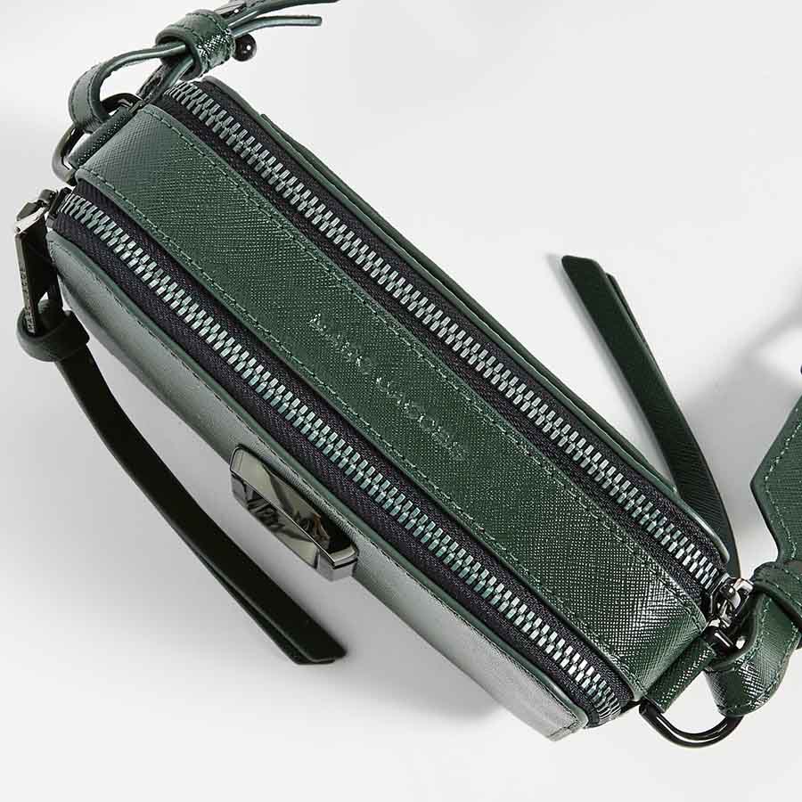 Túi Xách Marc Jacobs The Snapshot DTM Anodized Camera Bag Màu Xanh Green