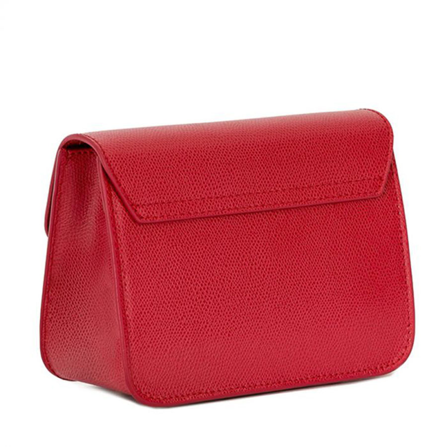 Túi Đeo Chéo Furla Metropolis Mini Crossbody Màu Đỏ Ruby Size 17