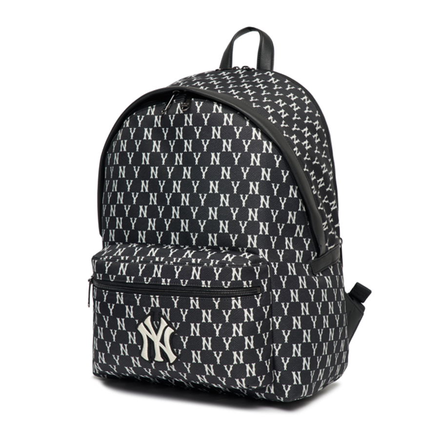 Balo MLB Monogram New York Yankees 3ABKM012N-50BKS Màu Đen