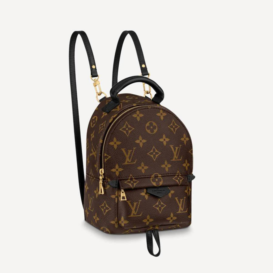 Balo Nữ Louis Vuitton LV Palm Springs Mini M44873 Màu Nâu Đen