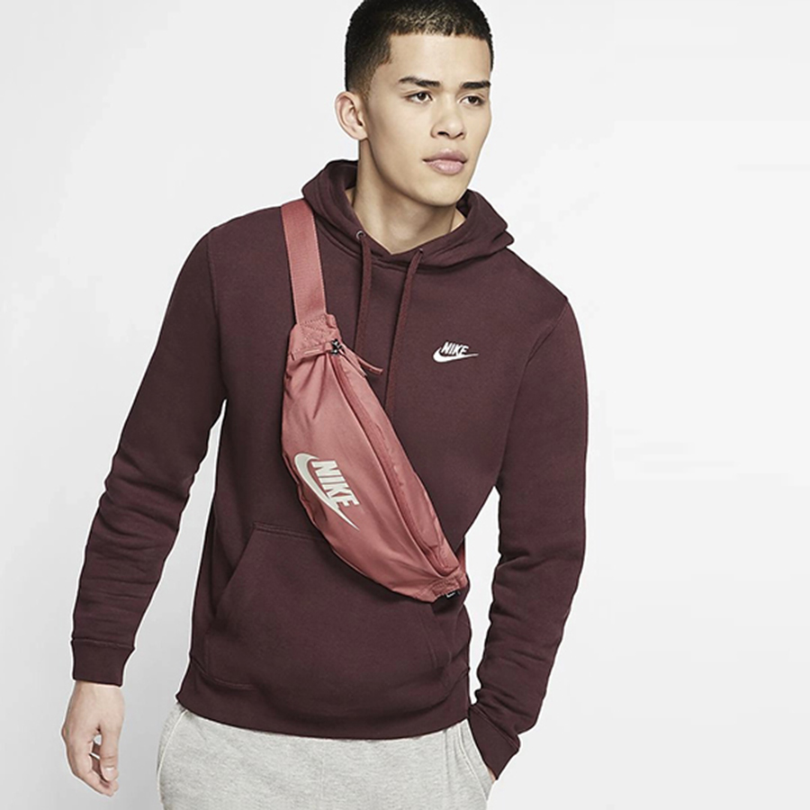 Túi Đeo Chéo Nike Sportswear Heritage Hip Bag - Canyon Pink (BA5750-689) Màu Hồng