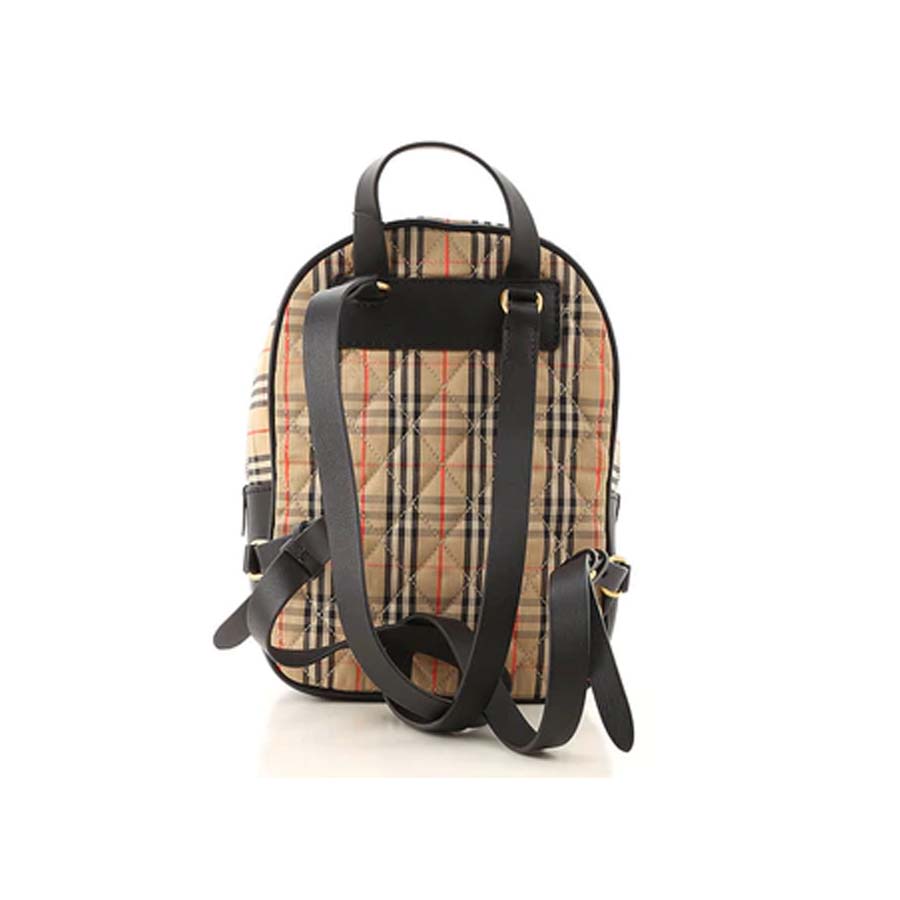 Balo Burberry Backpack Check Gold-tone Beige Màu Be