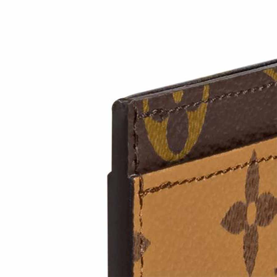 Ví Card Holder Louis Vuitton LV Monogram 2020-21FW Màu Nâu