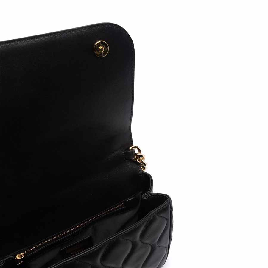 Túi Xách Moschino Charm-Detail Crossbody Bag Màu Đen