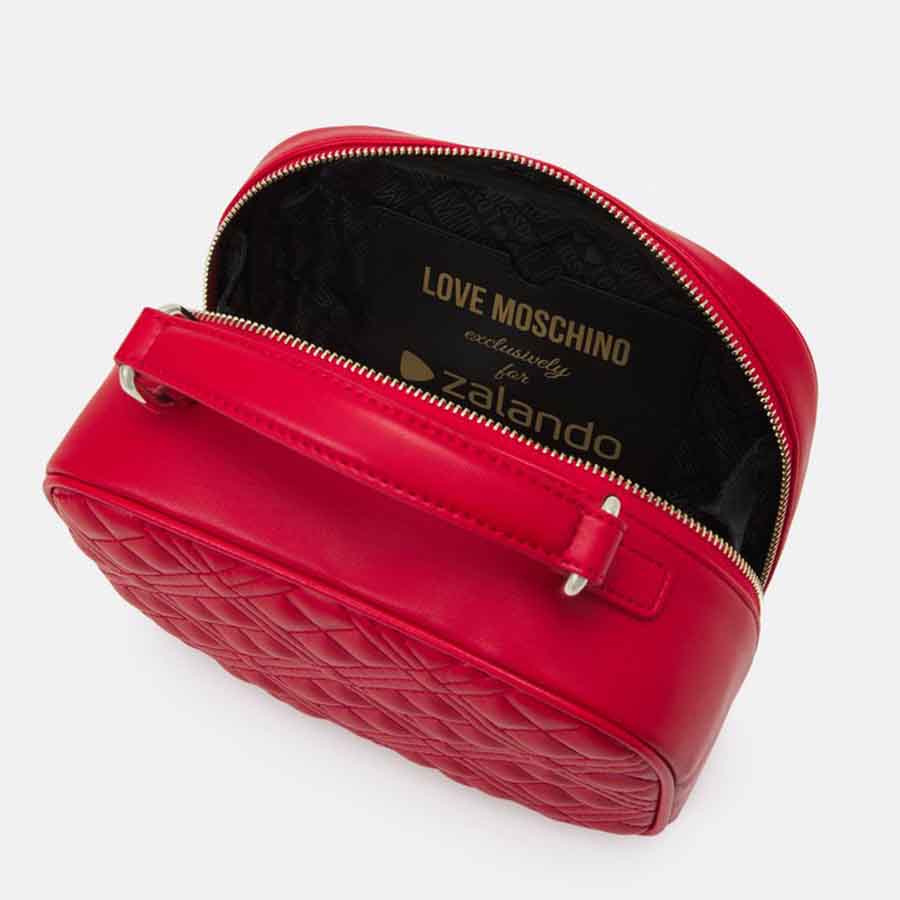 Túi Cầm Tay Love Moschino Camera Bag Red Exclusive Handbag Red Màu Đỏ