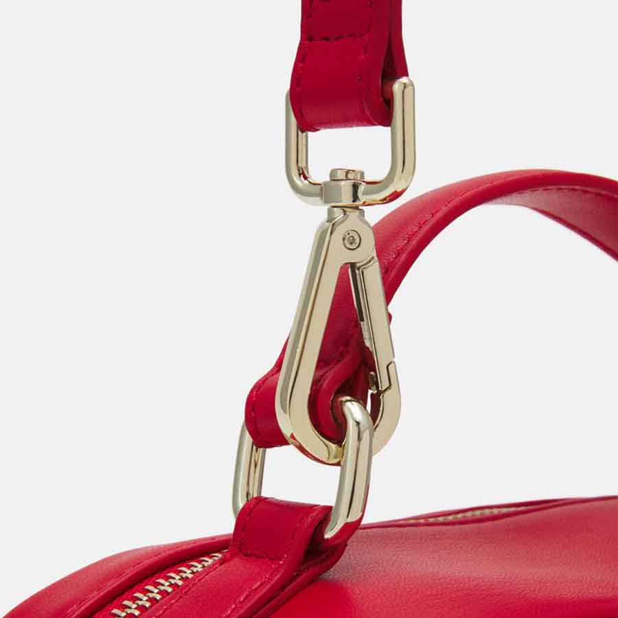 Túi Cầm Tay Love Moschino Camera Bag Red Exclusive Handbag Red Màu Đỏ