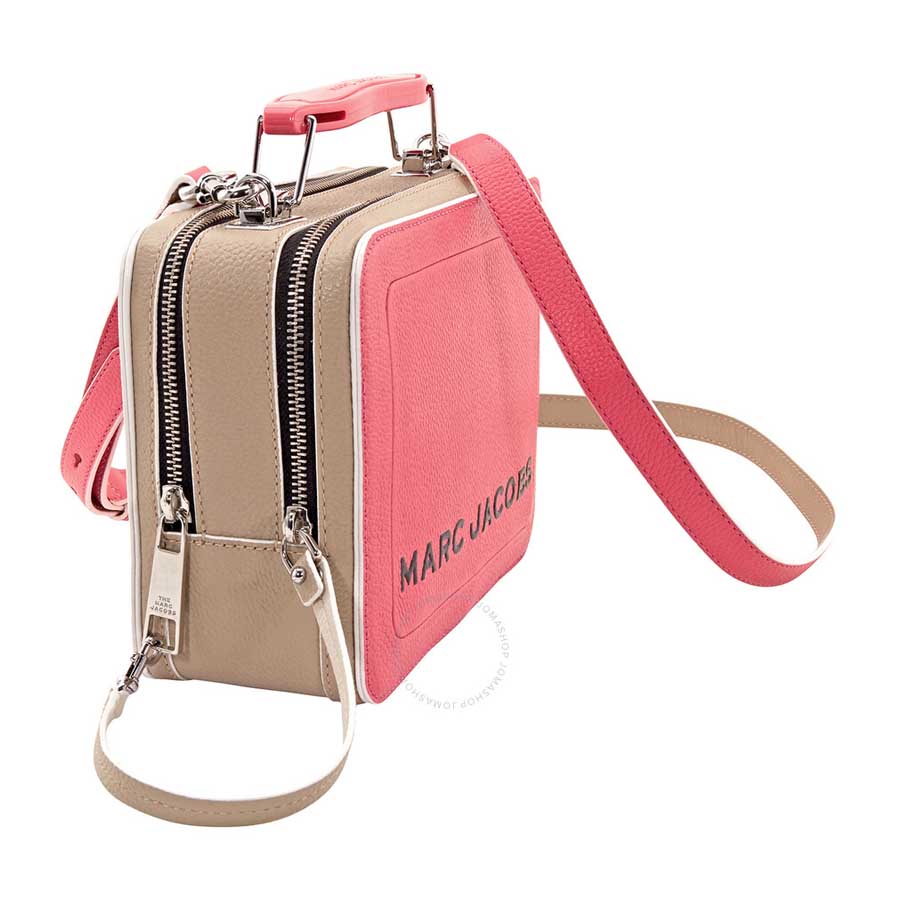 Túi Xách Marc Jacobs Pink The Box Textured Bag