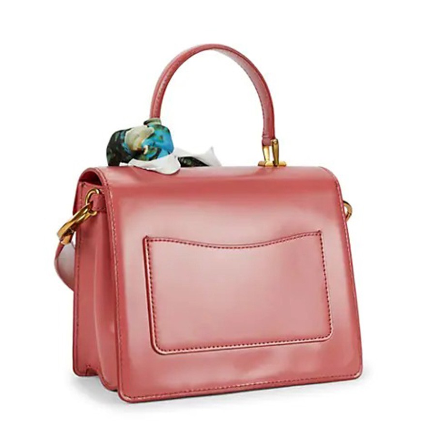 Túi Xách Marc Jacobs The Uptown Leather Satchel Màu Đỏ