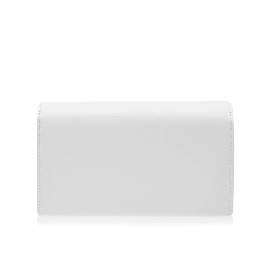 Túi Xách Moschino Love Logo Heart Shoulder Bag Màu Trắng